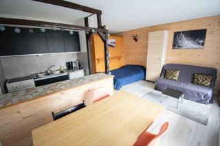 Relai S11 Grand et lumineux studio avec coin montagne 4-6 pers, WIFI, 30m des pistes, grand balcon, DRAPS NON COMPRIS - 3