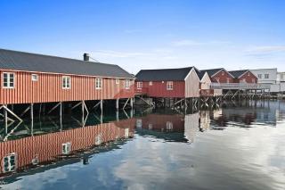 Fishermans cabin in Lofoten, Stamsund - 0
