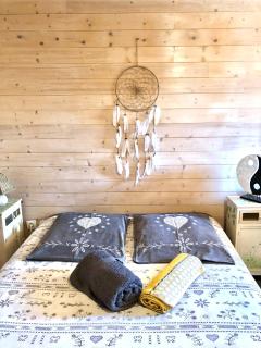 Chambre studio cuisine indépendant 2 pers piscine proche Thermes des Fumades - 8