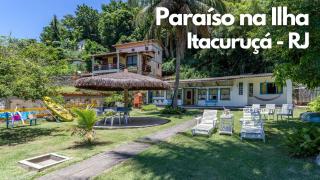 Paraíso na Ilha, Casa de Frente para o Mar - Itacuruçá - 4