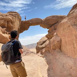 The sun of Wadi Rum - 3