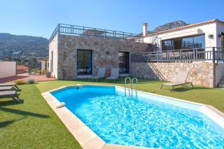Villa casa Luna piscine chauffée vue mer proche centre et plage de Calvi - Calvi - 0