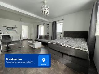 W1 - Kontaktloser 24h CHECK IN, W-LAN, Netflix, Parkplatz, Küche, Boxspring-Bett - Bückeburg - 7