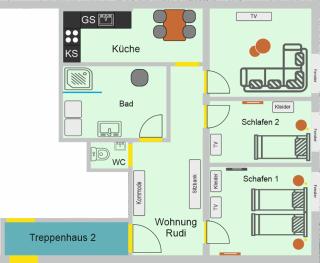 Provizial Ferienwohnung Rudi - Wadgassen - 9