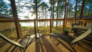 Słoneczny Domek Borsk nr 2 i 15 - nad samym jeziorem w pierwszej linii - 1