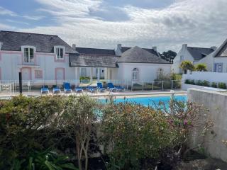 Maison de vacances de 56 m2 dans résidence avec piscine chauffée proche plages - Locmaria - 9