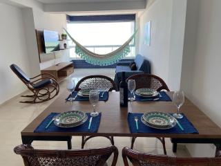 Bela Hospedagem-Flat c/ 2 Suítes e wifi - Pé na areia no Bessa - 0