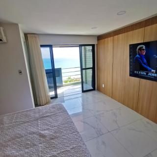 PARADISE DELUXE- Apartamento de luxo em Hotel 4 estrelas - melhor vista de ponta negra - Natal - 6