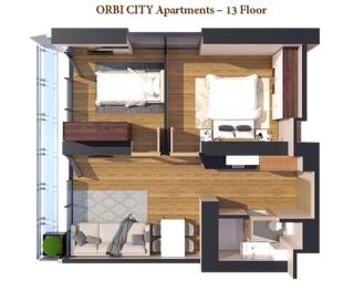 ORBI CITY Apartments - 13 Floor - 9