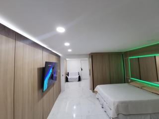 PARADISE DELUXE- Apartamento de luxo em Hotel 4 estrelas - melhor vista de ponta negra - Natal - 5