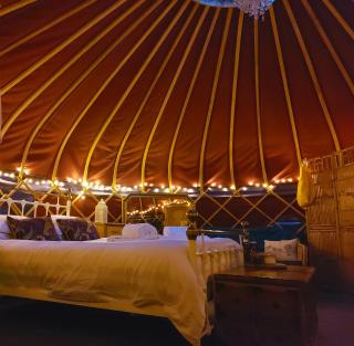 Orchard View Yurt & Hot Tub Somerset - 0