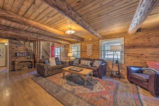 Rustic Ruidoso Log Cabin with Hot Tub and Deck! - Ruidoso - 4