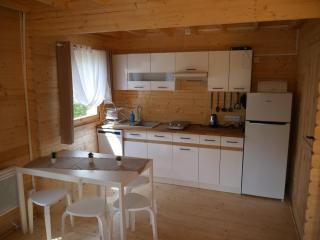 Domek letniskowy drewniany nad Jeziorem Strzeszowskim nowy - Strzeszów - 7
