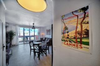 IMMOGROOM - Renovated - Loggia - Clear view - Parking common - AC - Wifi - Cannes - 5
