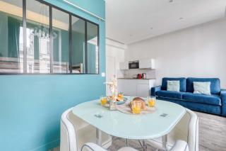 New & Design 1bd Flat in the Heart of le Marais - Parijs - 9