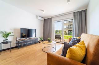 Marina Blue - super widok z własnego ogródka na jezioro, parking, Netflix i Max - Iława - 5