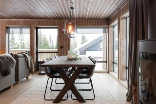 Cozy modern holiday villa with electric car charging, sauna and fireplace - Øyer - 6