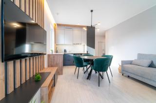 Bella Vista - 3pok, 5 łóżek, centrum, parking, winda, widok na rzekę, Netflix - Iława - 7