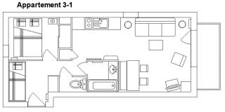 Appartement charmant à La Plagne-Tarentaise avec balcon & vue - 7