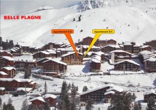 Appartement charmant à La Plagne-Tarentaise avec balcon & vue - La Plagne Tarentaise - 3