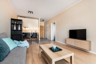 Splendid Spektrum, 2 pokoje, prywatny parking, blisko morza - Danzig - 3