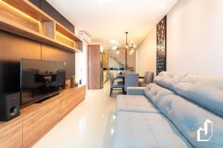 Lindo apartamento vista mar com 02 suítes - 1