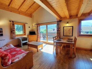 Appartement cosy avec balcon, proche centre village Samoëns, parking, WIFI, ski bus à 50m - FR-1-624-42 - Samoëns - 0