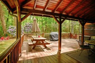 Tree Top Lodge - Gorgeous Lake Cabin with Hot Tub & Magnificent Views of Forests and Mountains! cabin - 7