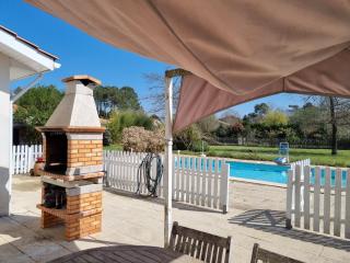 Maison avec piscine privée à Biscarrosse - 8 pers, WIFI, animaux admis - FR-1-521-196 - Biscarrosse - 3