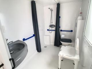 Mobil-home PMR tout confort, 200m plage, piscine, 4 pers, 2 chambres, parking, wifi, ménage inclus - FR-1-361A-42 - Jullouville-les-Pins - 7