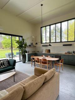 La Maison dans l'Airial, maison d'architecte en pleine nature, PISCINE - Onesse-et-Laharie - 7