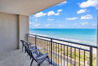 Scenic Views from the balcony at Ocean Forest Plaza Condos - Myrtle Beach - 4