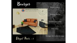 Résidence La Cocarde, Suites type Appartements - Bourges - 8