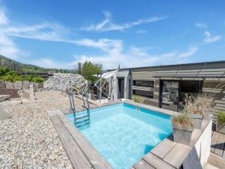 Modern villa with private pool - Les Vans - 3