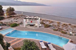 Beachfront villa Aqua Marine with private pool,ping-pong & BBQ - Chania - 0