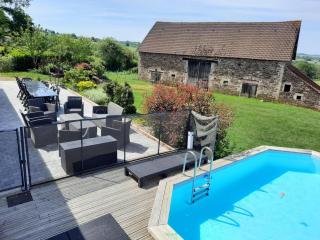 Longère rénovée avec piscine privée, Wi-Fi et climatisation - FR-1-489-201 - Échassières - 9