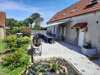 Longère rénovée avec piscine privée, Wi-Fi et climatisation - FR-1-489-201 - Échassières - 3