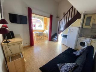 Appartement T2+Mezzanine, 6 pers, Clim, Parking, 400m des commerces - FR-1-81-562 - Port Leucate - 0