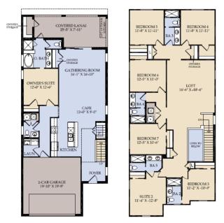 2112 Windsor At Westside Resort 7 Bedroom Villa - Kissimmee - 8