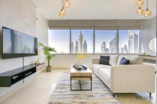 Affordable Luxury Modern 1BR with Pool & Balcony by Deluxe Holiday Homes - Dubai - 0
