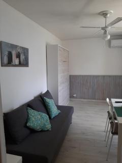 CEL'STUDIO-Parking privé-Clim réversible -Balcon-Lave-linge-Lit - POINT ZERO - La Grande-Motte - 9
