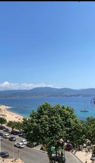 Ajaccio magnifique T2 37m2 centre ville vue mer au bord de la plage Neuf 4 couchages balcon parking privé fermé Clim wifi - Ajaccio - 9