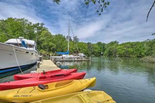 2 Mi to Lighthouse Waterfront Home with Dock! - 8