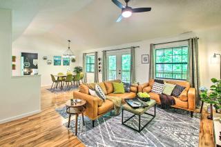 Deck and Resort Amenities Hot Springs Home! - 7