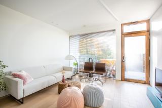 Huis van Hout - design eco lodge met panorama tuin en hot tub - Herk-de-Stad - 0
