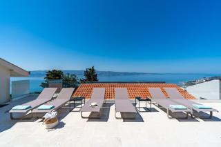 New! Villa Atopos with heated private pool, 5 bedrooms, Cinema room, panoramic sea views - 1