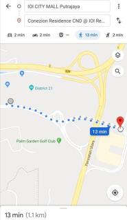 Conezion 3-bedroom condo @ IOI City Mall Putrajaya - 7