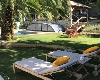 LA MAISON DE LA DUNE - Chambres Climatisées - Jacuzzi 1ère séance offerte - Piscine chauffée avec Abri Amovible - Plage située à 200m, accès direct par le bois - La Couarde-sur-Mer - 6