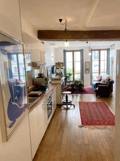 Beautiful flat in Paris Montorgueil, free parking - París - 9