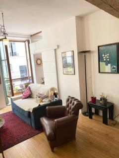 Beautiful flat in Paris Montorgueil, free parking - París - 6